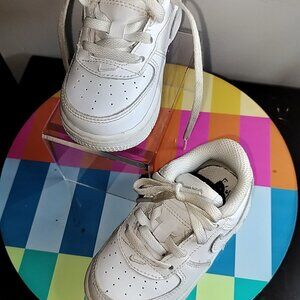 Toddler White airforce Ones